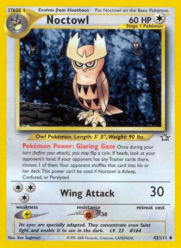 Noctowl 42/111 Uncommon - MissingNo.