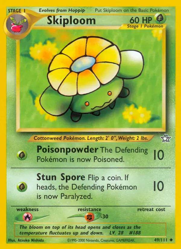 Skiploom 49/111 Uncommon - MissingNo.