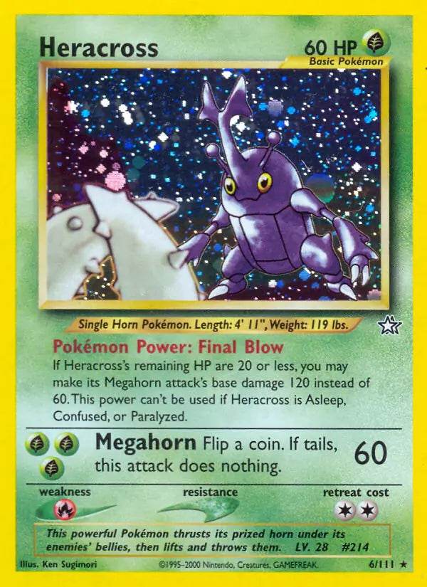 Heracross 6/111 Holo Rare - MissingNo.
