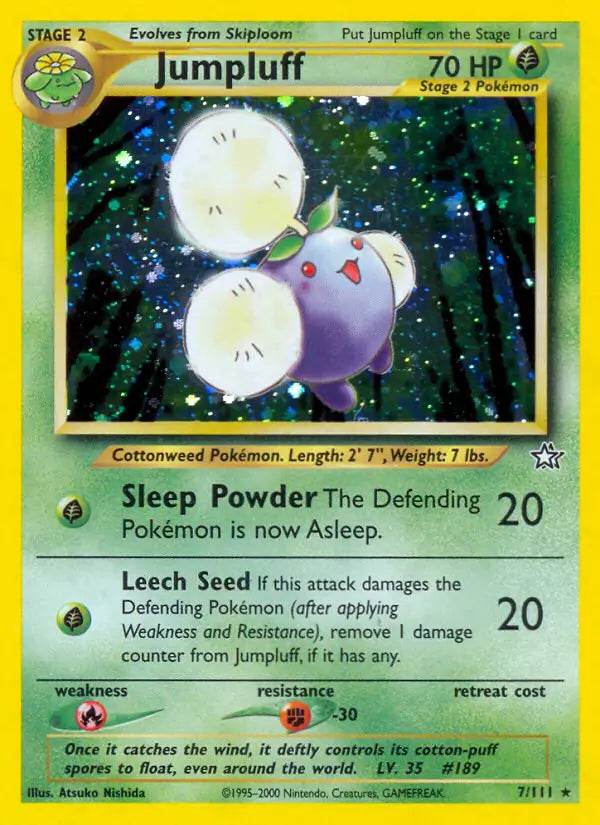 Jumpluff 7/111 Holo Rare - MissingNo.