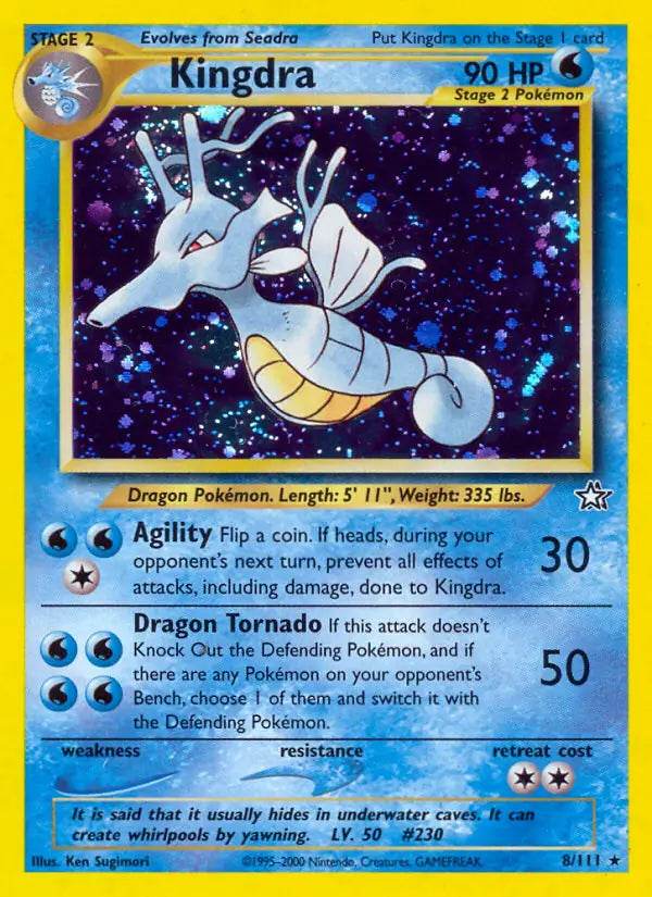 Kingdra 8/111 Holo Rare - MissingNo.