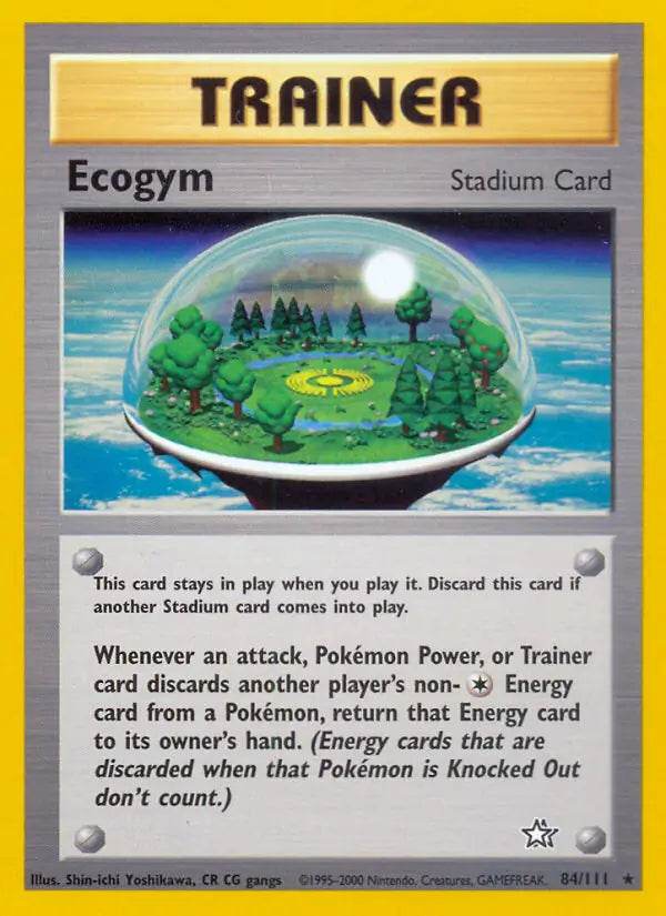 Ecogym 84/111 Non-Holo Rare - MissingNo.