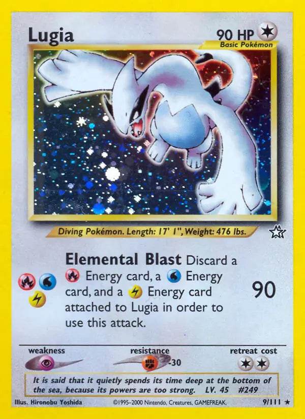 Lugia 9/111 Holo Rare - MissingNo.