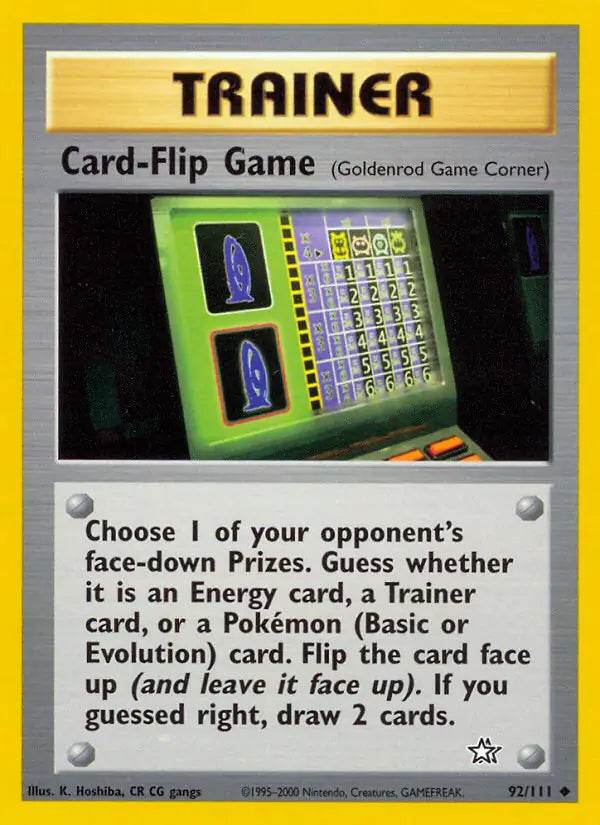 Card-Flip Game 92/111 Uncommon - MissingNo.