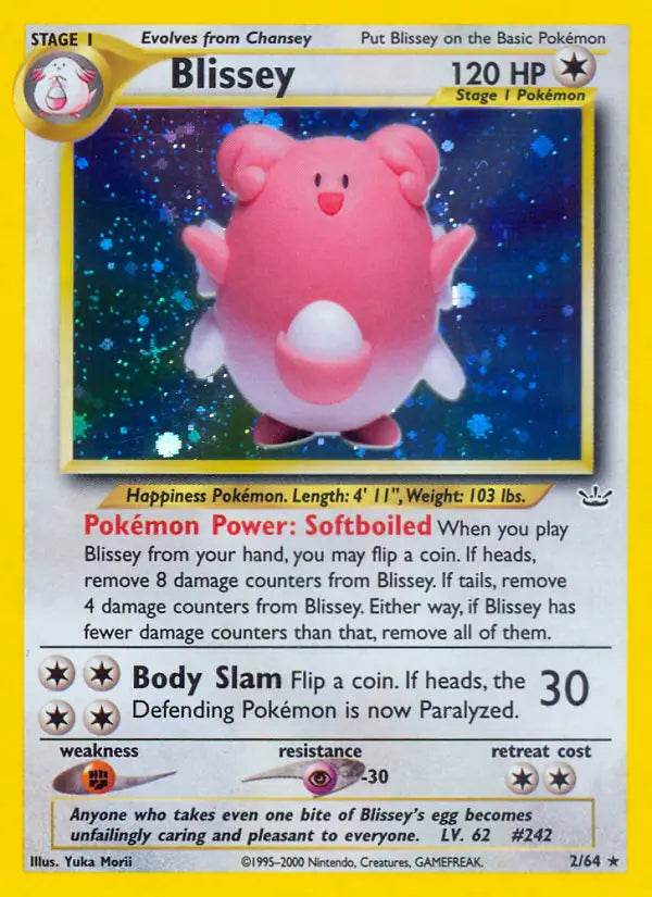 Blissey 2/64 Holo Rare - MissingNo.