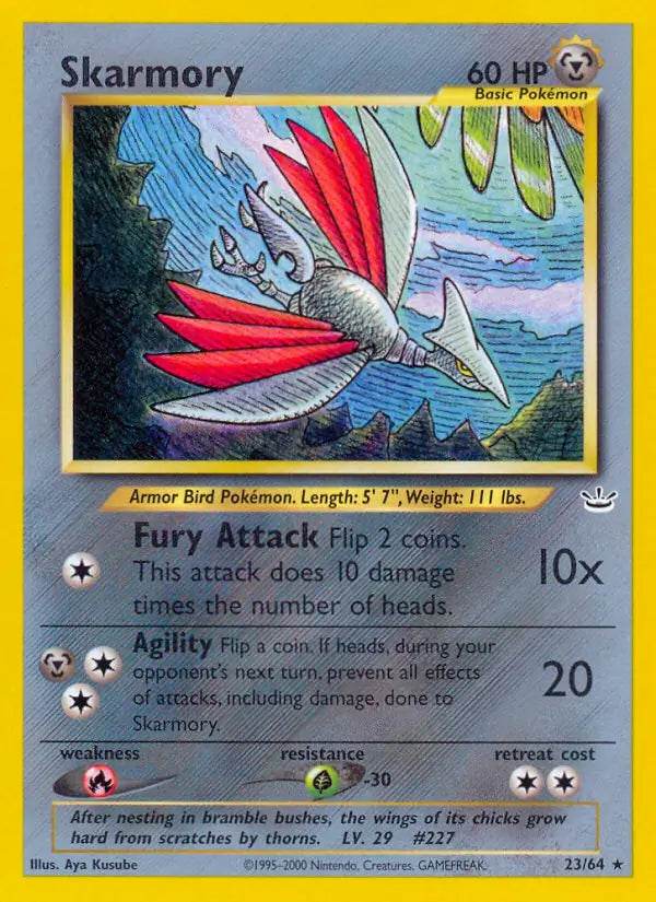 Skarmory 23/64 Non-Holo Rare - MissingNo.