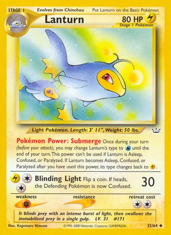 Lanturn 32/64 Uncommon - MissingNo.