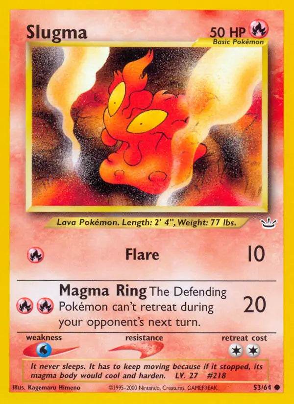 Slugma 53/64 Common - MissingNo.