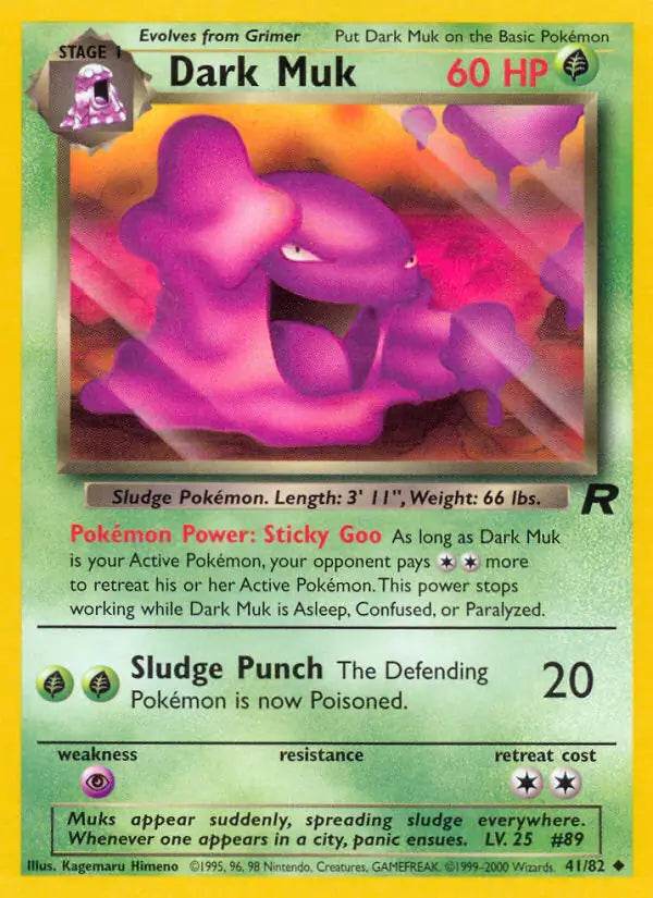 Dark Muk 41/82 Uncommon - MissingNo.