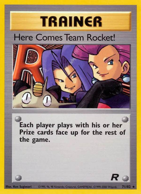 Here Comes Team Rocket! 71/82 Non-Holo Rare - MissingNo.