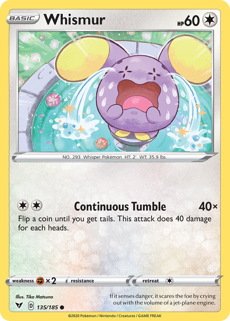 Whismur 135/185 Reverse Common