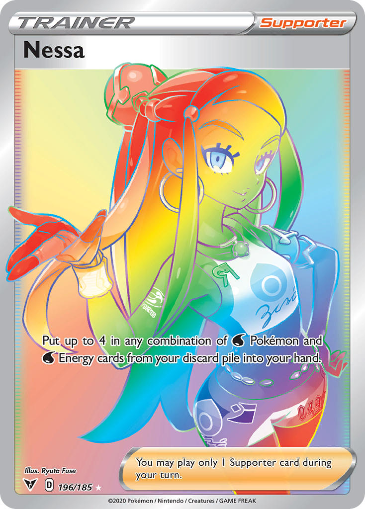 Nessa 196/185 Rainbow Secret Rare