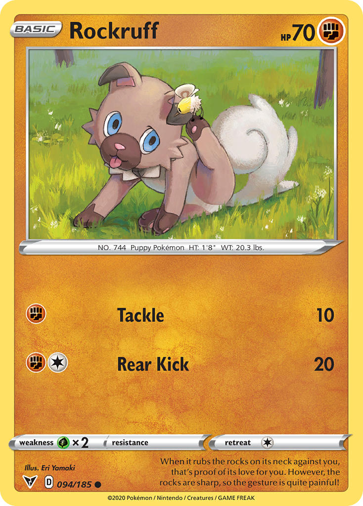 Rockruff 94/185 Reverse Common
