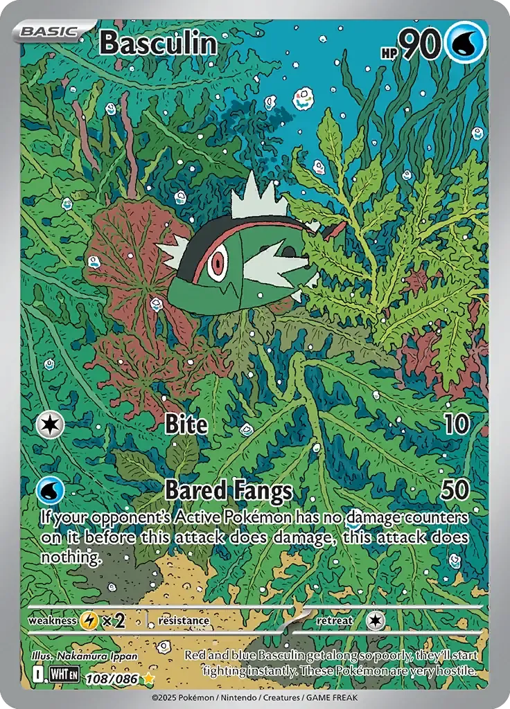 Basculin 108/86 Illustration Rare