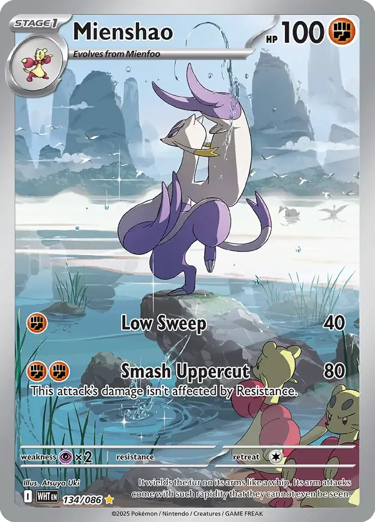 Mienshao 134/86 Illustration Rare