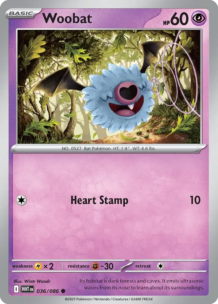 Woobat 36/86 Reverse Common