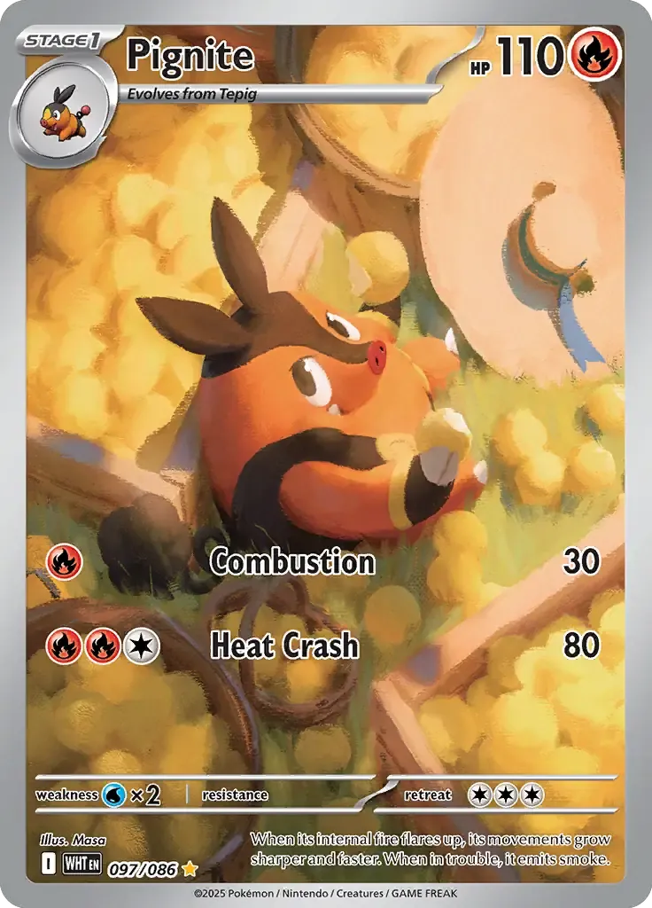 Pignite 97/86 Illustration Rare