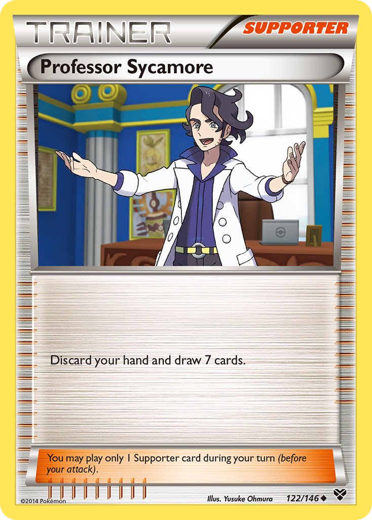 Professor Sycamore 122/146 Reverse Uncommon - MissingNo.