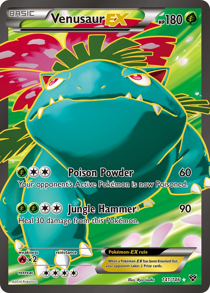 Venusaur EX 141/146 Holo Ultra Rare - MissingNo.