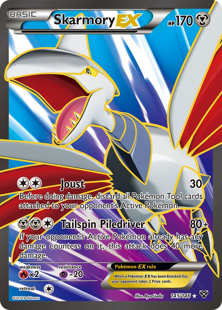 Skarmory EX 145/146 Holo Ultra Rare - MissingNo.
