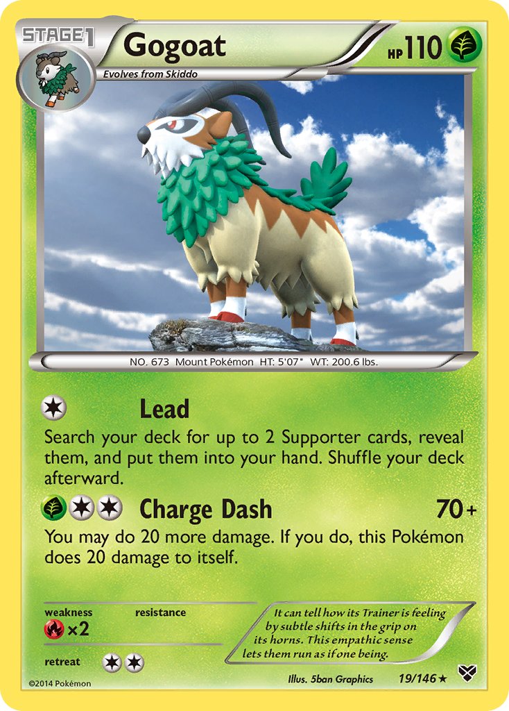 Gogoat 19/146 Reverse Rare - MissingNo.