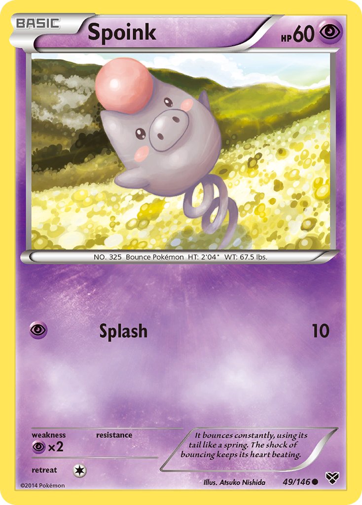 Spoink 49/146 Reverse Common - MissingNo.
