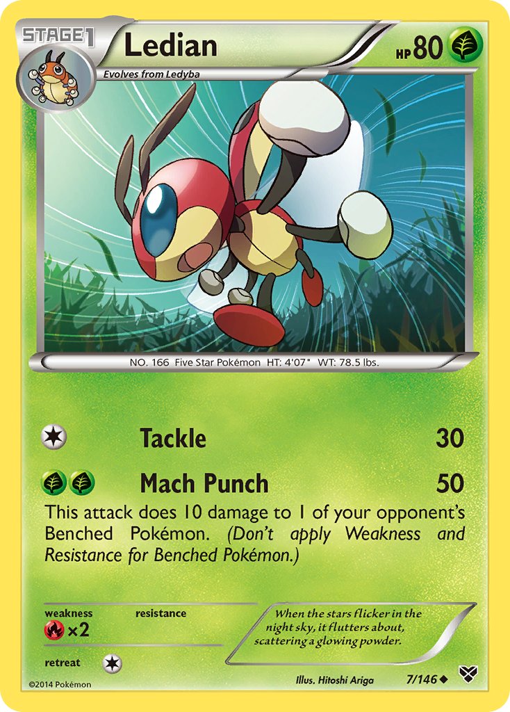 Ledian 7/146 Uncommon - MissingNo.