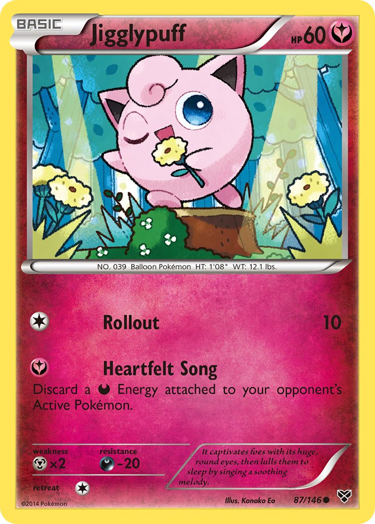 Jigglypuff 87/146 Reverse Common - MissingNo.
