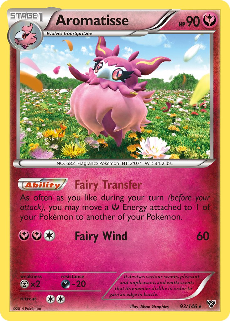 Aromatisse 93/146 Reverse Rare - MissingNo.