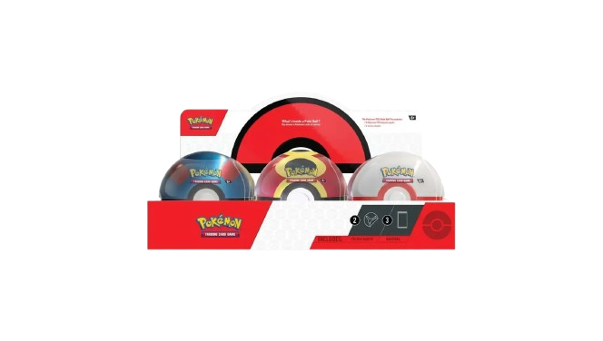 Poke Ball Tin Display Q4 2025 (1 Ball)