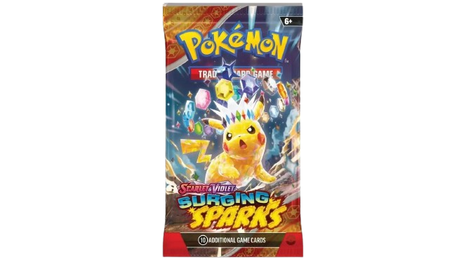Surging Sparks Booster Pack *LIVE STREAM*