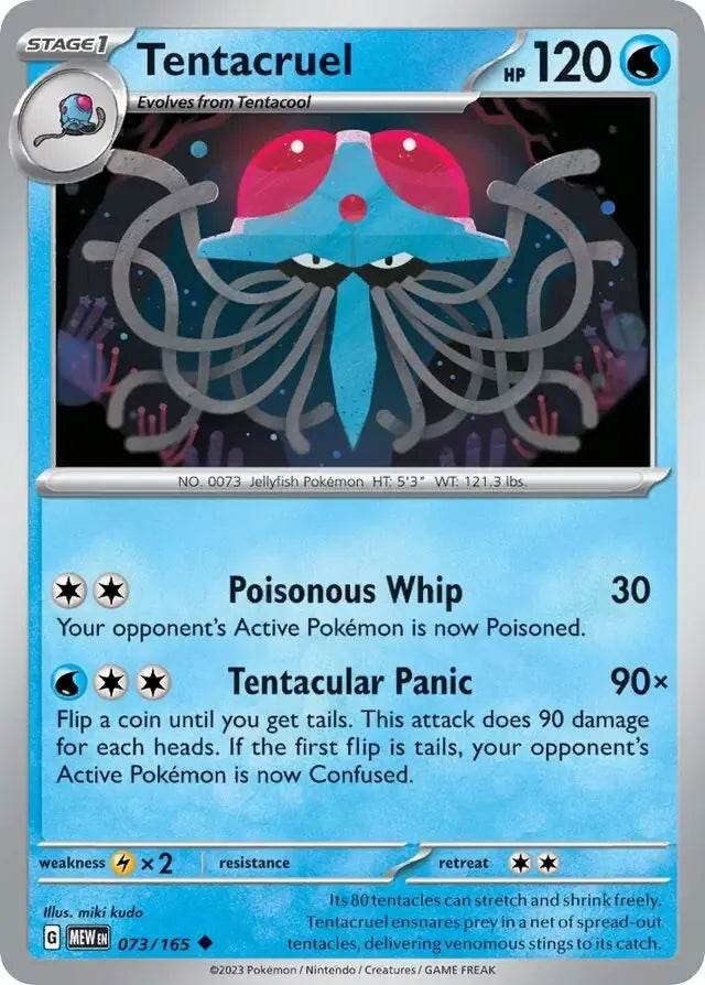 Tentacruel 73/165 Uncommon - MissingNo.