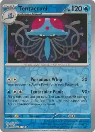 Tentacruel 73/165 Reverse Uncommon - MissingNo.