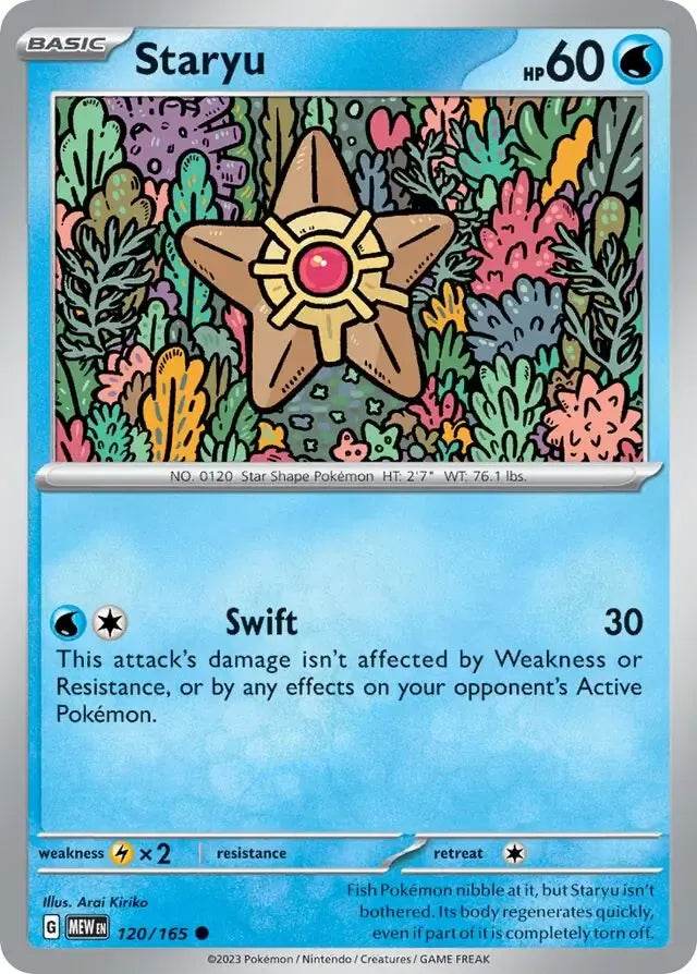 Staryu 120/165 Common - MissingNo.