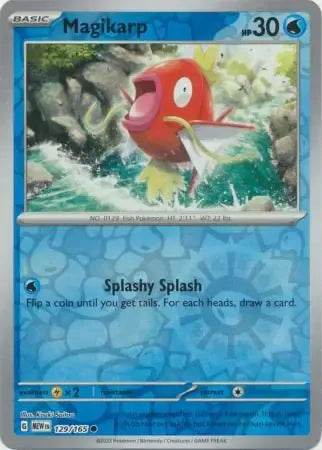 Magikarp 129/165 Reverse Common - MissingNo.