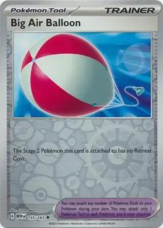 Big Air Balloon 155/165 Reverse Uncommon - MissingNo.