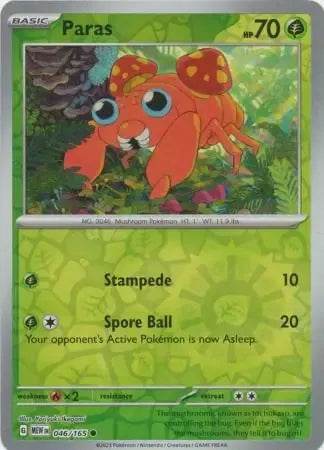 Paras 46/165 Reverse Common - MissingNo.