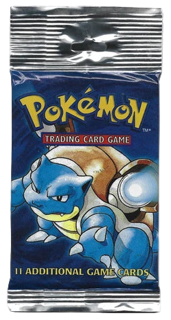 Base Set Unlimited Long Crimp Booster Pack - MissingNo.