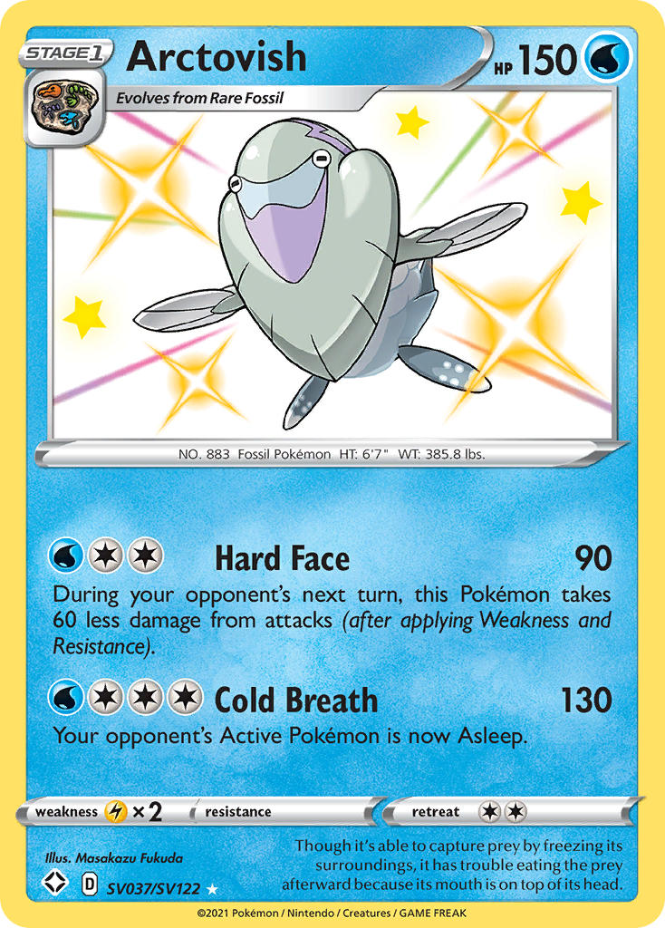 Arctovish SV037/SV122 Holo Rare