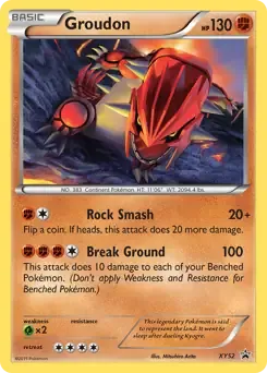 Groudon XY52