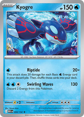 Kyogre Holo 034/132