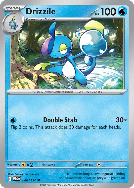 Drizzile #040 Mega Evolution Pokémon TCG Card – Base