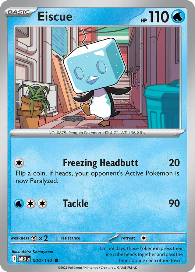 Eiscue #044 Mega Evolution Pokémon TCG Card – Base