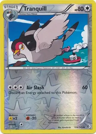 Tranquill 124/149 Reverse Uncommon - MissingNo.