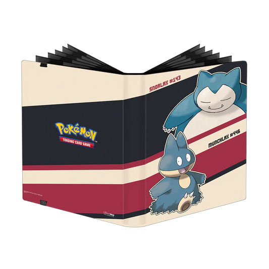 Ultra Pro 9-Pocket PRO-Binder - Snorlax & Munchlax - MissingNo.