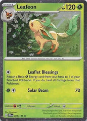 Leafeon 005/131 Holo Rare Cosmo Holo Costco Exclusive