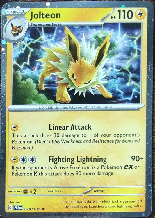 Jolteon 029/131 Holo Rare Cosmo Holo Costco Exclusive - MissingNo.