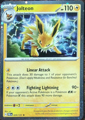 Jolteon 029/131 Holo Rare Cosmo Holo Costco Exclusive
