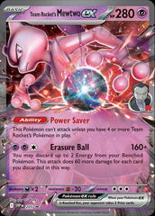 Team Rocket's Mewtwo ex 205 Team Rocket's Mewtwo ex Box Exclusive