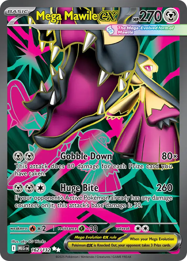 Mega Mawile #162 Mega Evolution Pokémon TCG Card – Mega Evolution